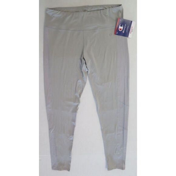 Champion CBLMAB Women's Sz L Gray Double Dry Baselayer Pants - Picture 1 of 8